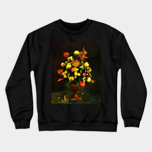 Flower Arrangement Crewneck Sweatshirt by dianecmcac